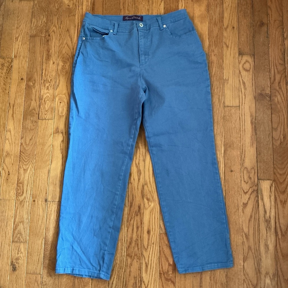 Gloria Vanderbilt Size 14 Short Slimming Amanda Jeans